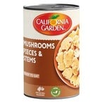 Buy California Garden Mushrooms Pieces And Stems 425g in Kuwait