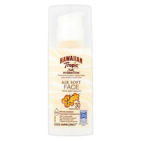 اشتري HAWAIIAN TROPIC SLK HYD FACE SPF 30 في الامارات