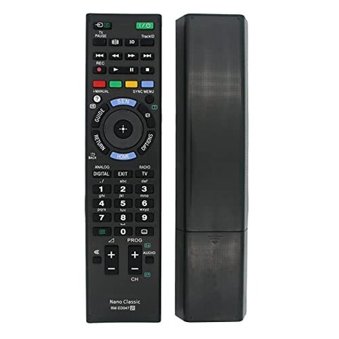 Nano Classic Replacement Sony Bravia TV Remote Control RM-ED047 for Sony Bravia Remote Control Fit for Sony Smart TV LCD/LED - No Setup Required Universal Remote By Nano Classic