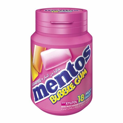 Mentos Gum Bubble Fresh 40 Pieces 56g