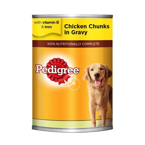 Pedigree Chicken Chunks In Gravy Dog Food 400g