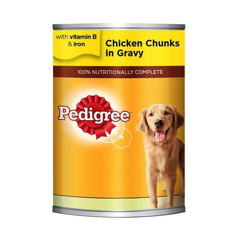 Pedigree gravy clearance chicken