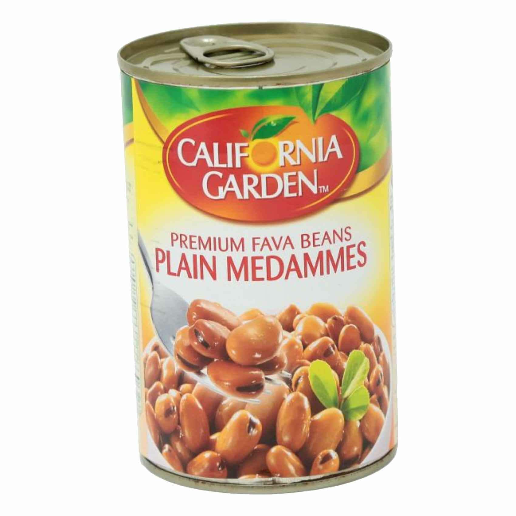 Buy California Garden Fava Beans Plain Medammes 450g Online Shop Food Cupboard on Carrefour UAE