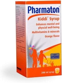 Pharmaton kiddi multivitamin &amp; mineral syrup 200ml