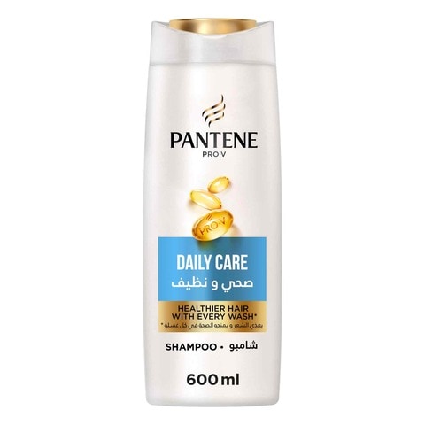 Buy Pantene Pro-V Daily Care 2in1 Shampoo Healthier Hair with Every Wash 600ml in Saudi Arabia