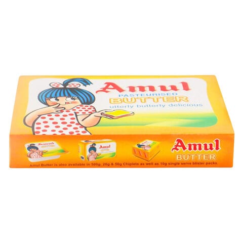 Buy Amul Pasteurized Butter 100g