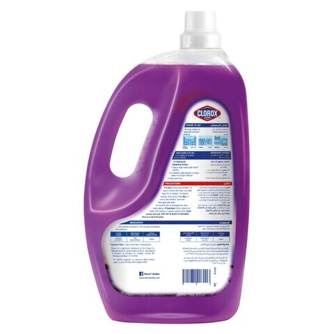 Clorox Scentiva Multipurpose Disinfectant Floor Cleaner  Tuscan Lavender  3L