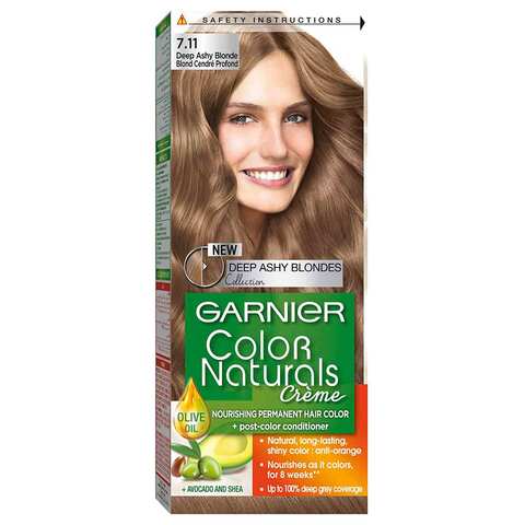 Buy Garnier Hair Color Natural Deep Ashy Blonde  Online - Shop  Beauty & Personal Care on Carrefour Jordan