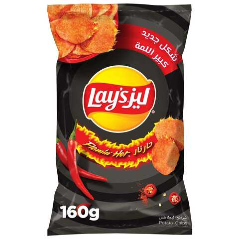 Lay&#39;s  Flaming Hot Potato Chips 165g