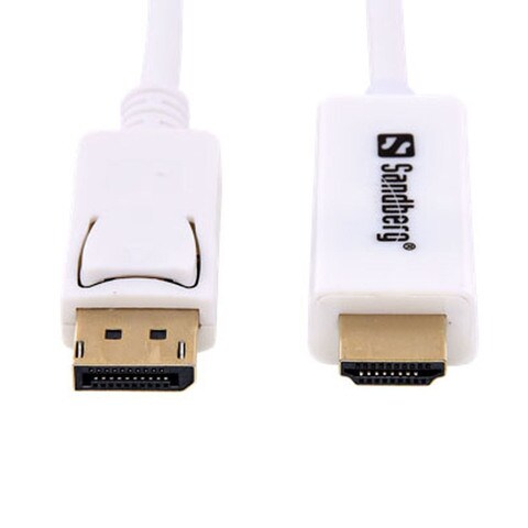 Sandberg Display Port 1.2 To HDMI Adapter Cable