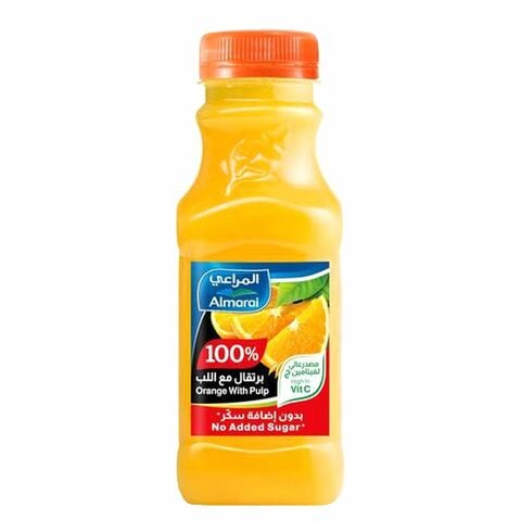 Almarai No Added Sugar Orange Juice With Pulp 300ml