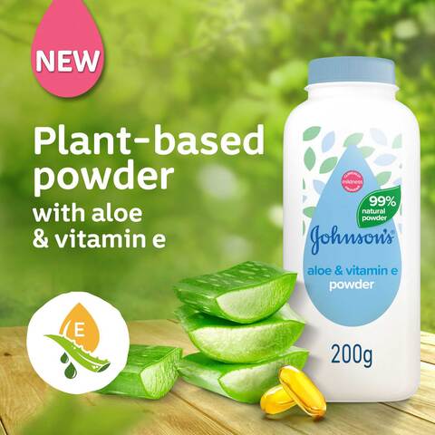 Baby powder store aloe vitamin e