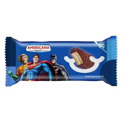 Americana Quality Superman Vanilla Sandwich Cake 35g