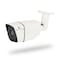 Tomvision - CCTV AHD/TVI/CVI/CVBS Hybrid 4IN1 Sony Sensor 1080P/2.0MP Security Surveillance Outdoor Metal White Case Bullet IP66 Waterproof Camera MX-60R14