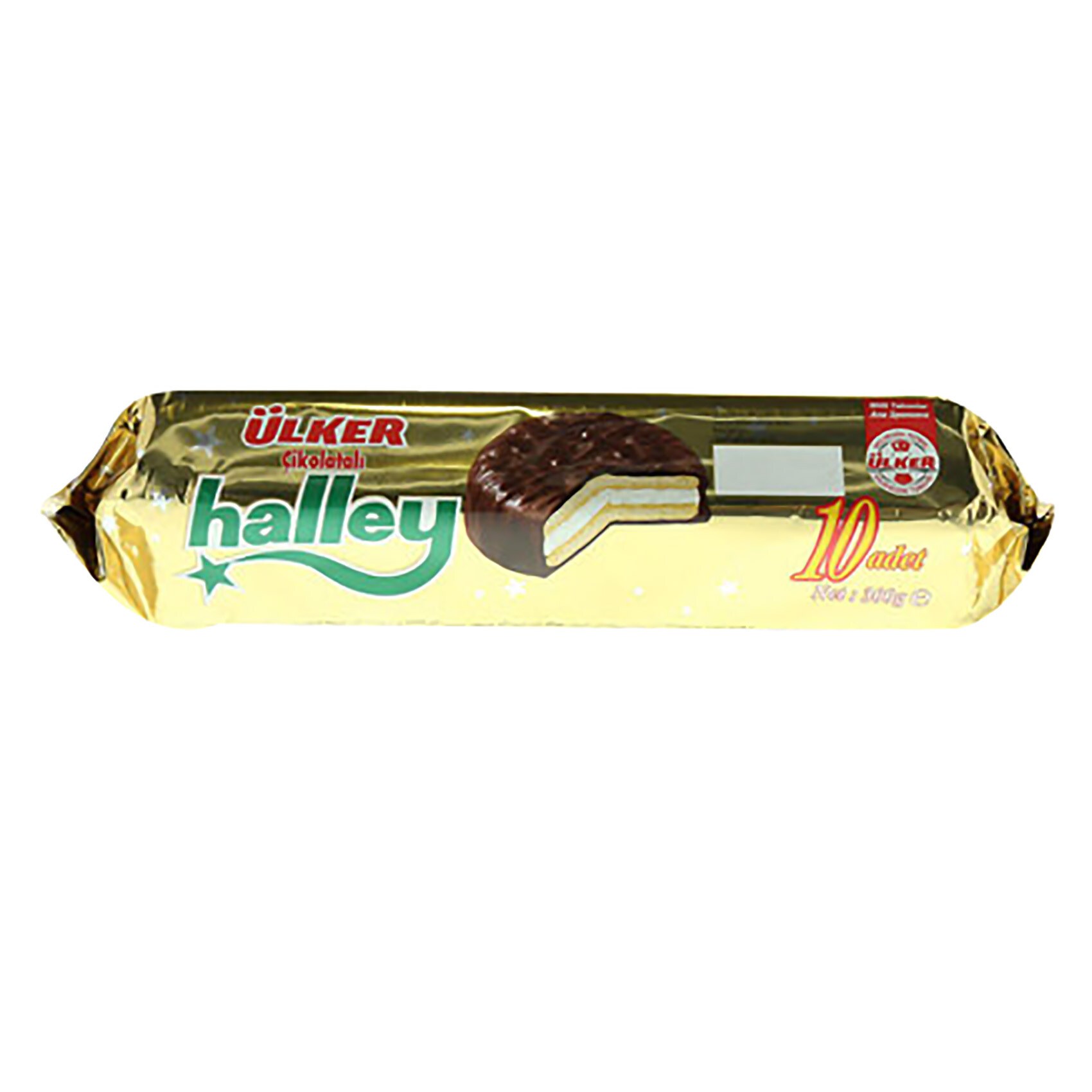 Buy Ulker Halley Chocolate Coated Sandwich Biscuits 300g Online Shop