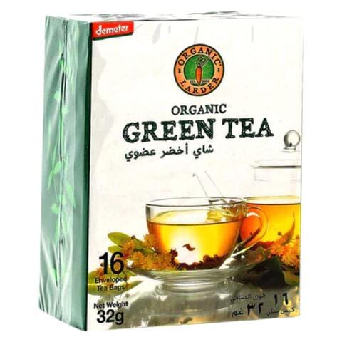 Organic Larder Green Tea 32g