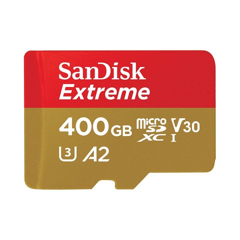 SanDisk Extreme Micro SDXC UHS-I Memory Card Micro 400GB