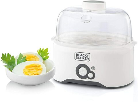 Buy Black Decker 6 Piece Egg Cooker White Eg200 B5 Online