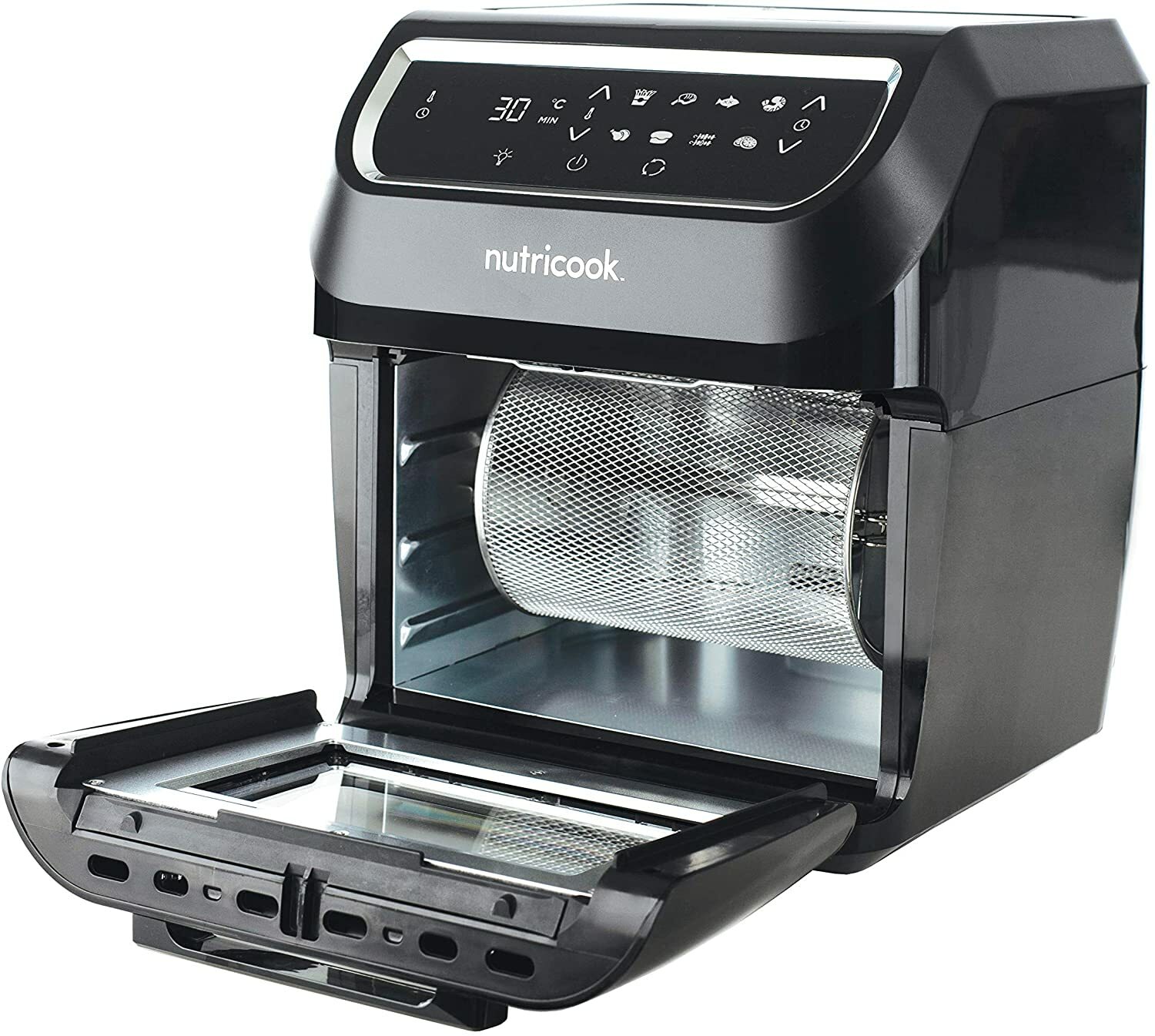 Buy Nutricook NC-AFO12 12L 1800W Air Fryer Oven stainless steel Online