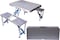 Foldable Chair Outdoor Folding Table And Chair Aluminum Portable Table Set Camping Camping Picnic Table, folding design Easy to Carry