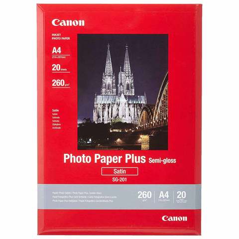 Canon Photo Paper SG 201 A4 20 Sheets