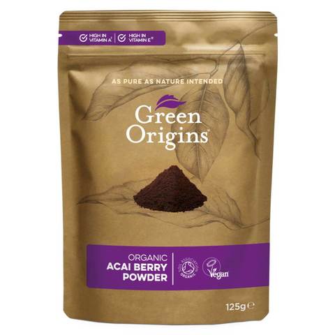 Green Origins Organic Acai Berry Powder 125g price in UAE | Carrefour ...