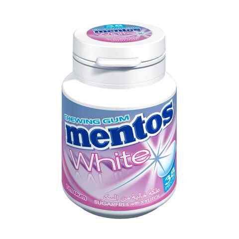 Mentos White Tutti Frutti Chewing Gum 38g