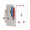 Sirocco 3-Way Adaptor With Switch 13Amp White