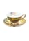 Lihan Animal Design Bone China Tea Cup And Saucer Set Of 150Ml With Gold Handle Design Coffee/Tea Cup Set With Saucer And Spoon For Tea Party#6