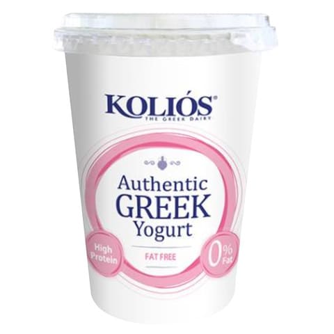 Kolios Authentic 0% Fat Greek Yoghurt 500g