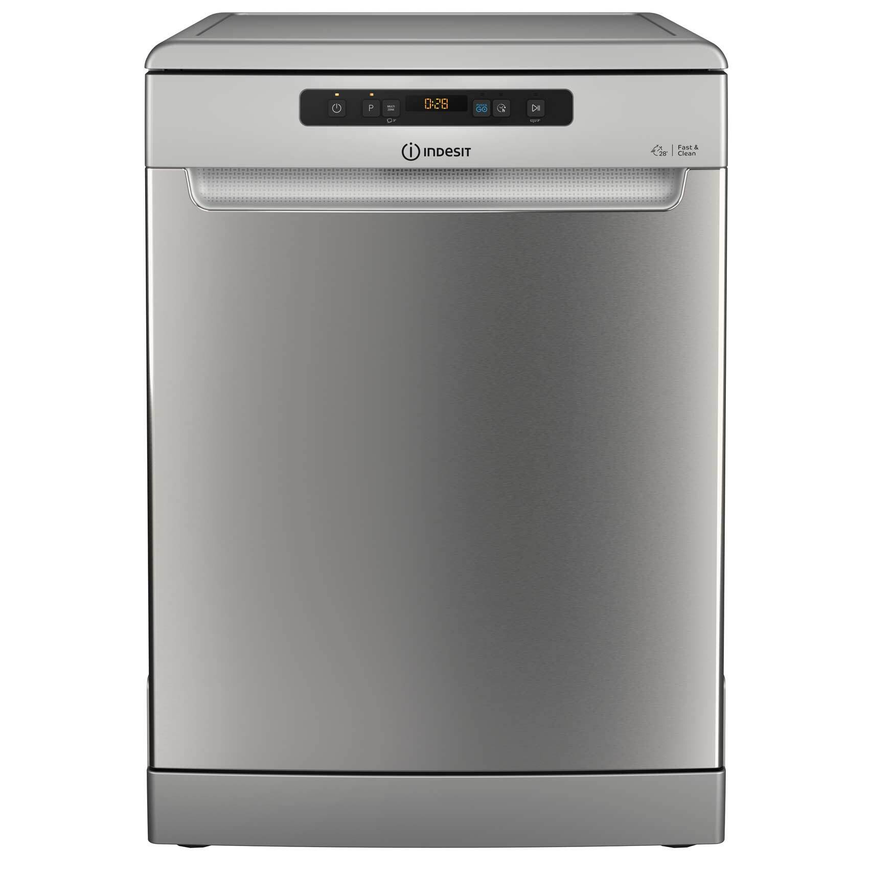 Buy Indesit Dishwasher DF03C23XUK Silver Online Shop Electronics