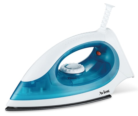 Avion Dry Iron With Non-Stick Coated Solo Plate, Intelligent Power-Off Technology, Overheat Protection, Easy Access To The Desired Temperature, 1300 Watt Enables