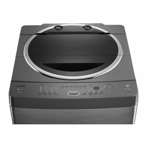 Toshiba AEW-E1050SUP(SS) Top Loading Washing Machine - 10 Kg - Silver 