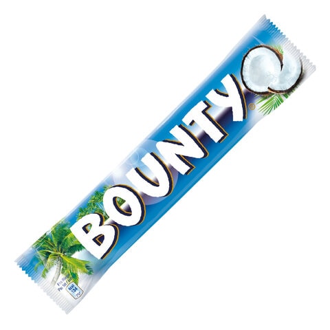 Buy Bounty Chocolate Bar Coconut Milk 57g x Pack of 24 Online