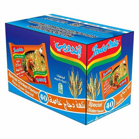 Buy Indomie  Special Chicken Flavour 75g 40 Pieces in Saudi Arabia