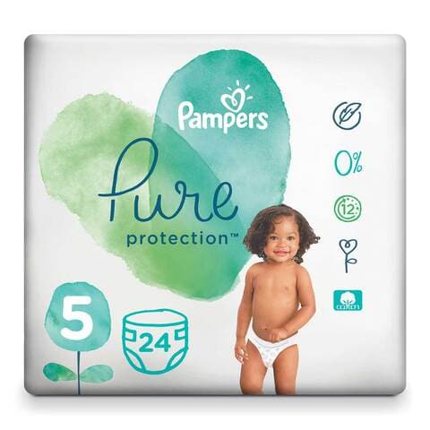 Pure diapers hot sale size 5