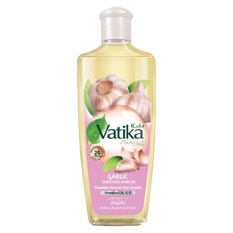 Vatika Naturals Garlic Enriched Hair Oil Repair &amp; Restore  300 ml