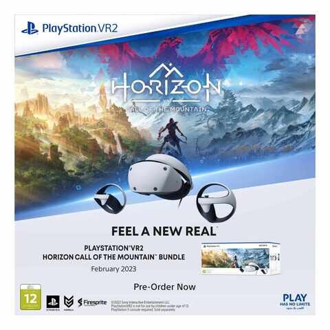 Buy Playstation VR2 + Horizon Call of Mountain Voucher Bundle +