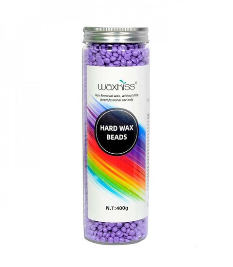 Buy Waxkiss Hair Removal Hard Wax Beans In Tube Violet 400g in Saudi Arabia
