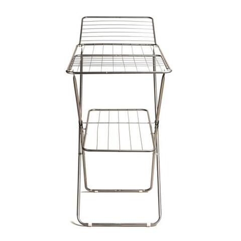 Royalford Adjustable Metal Cloth Dryer 128X55Cm - Drying Space Laundry Washing