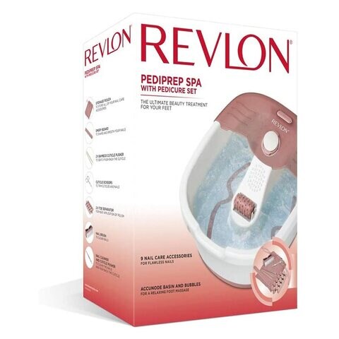 Revlon Foot Spa - Pearl Foot Massage with Pedicure Set RVFP7021