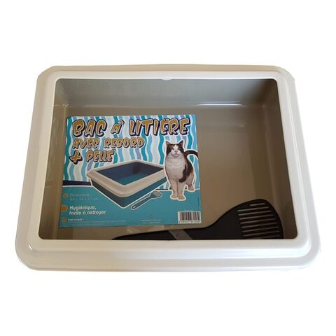 Agrobiothers Cat Litter Tray With Rim And Scoop 440g