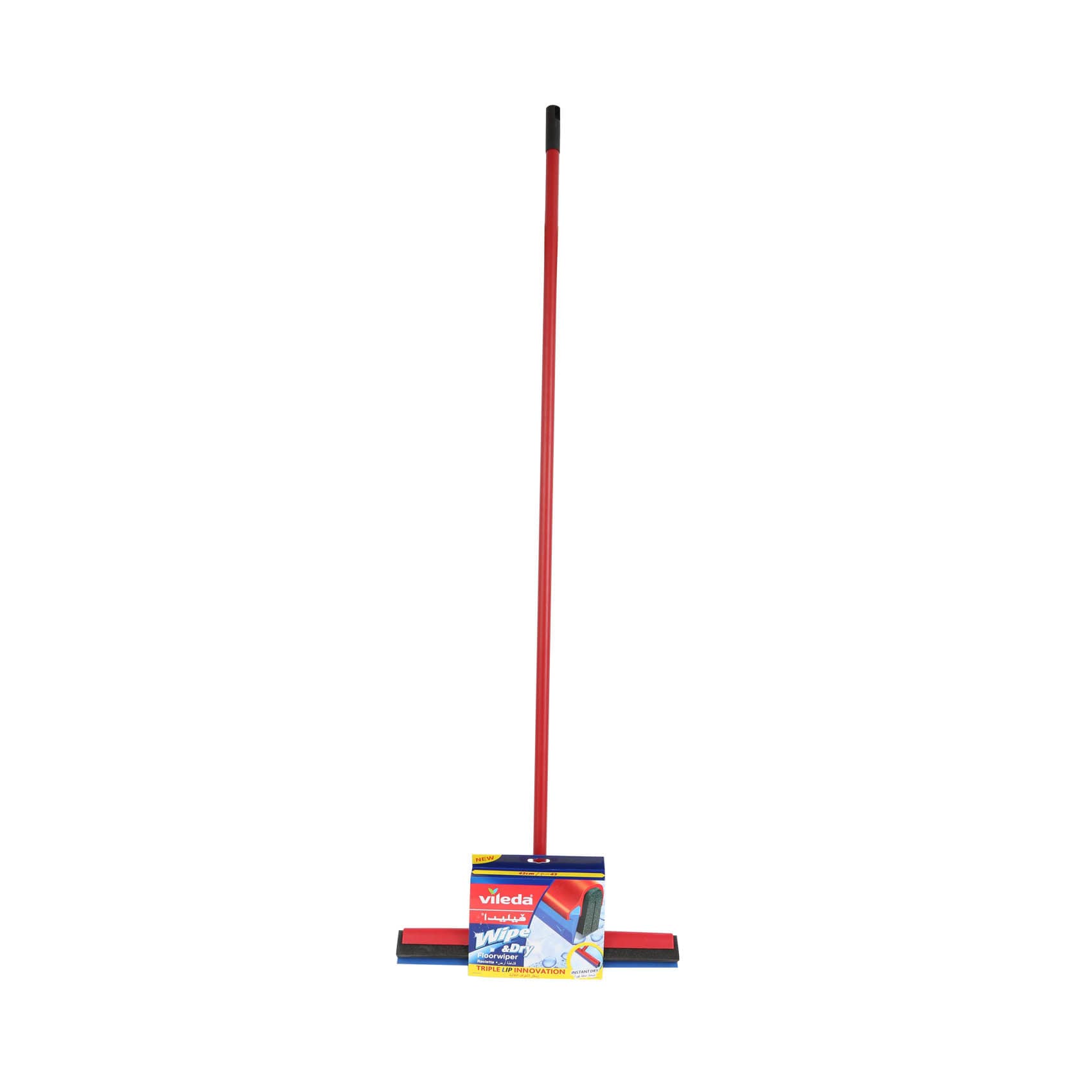 Buy Vileda Wipe & Dry Floor Wiper With Stick 42cm