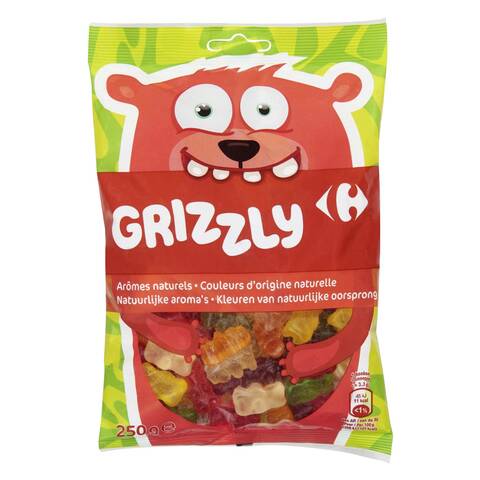 Carrefour Smooth Grizzly Sweet Jelly 250g