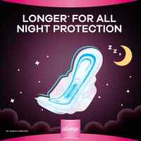 Always Cottony Soft Maxi Thick Night sanitary Pads with Wings 24 Pads