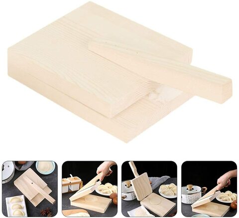 Manual Wooden Tortilla Maker Press/Dough Presser, Hand Pressing Flour Utensil/Kitchen Gadget