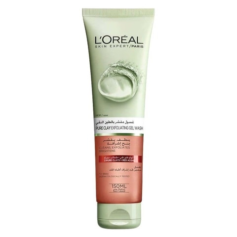 L&#39;Oreal Paris Pure Clay Red Face Cleanser Red 150ml