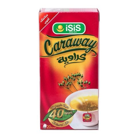 Isis Natural Caraway Herbs Tea - 20 Bags