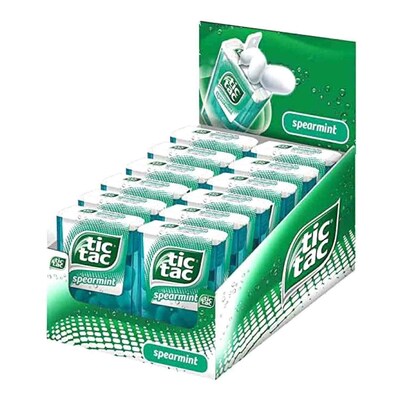 Spearmint Mix Tic Tac mints, 2015-03-18