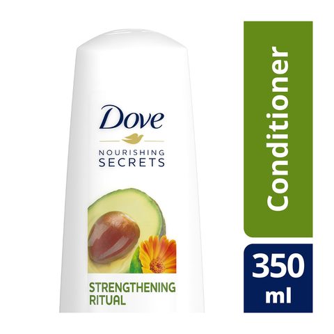 Dove Nourishing Secrets Conditioner Strengthens And Reduces Hair Fall With Natural Extracts 350ml